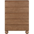 Meridian Furniture Kent Walnut Solid Ash Wood Chest