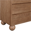 Meridian Furniture Kent Walnut Solid Ash Wood Chest