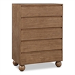 Meridian Furniture Kent Walnut Solid Ash Wood Chest