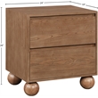 Meridian Furniture Kent Walnut Night Stand