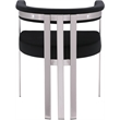 Meridian Furniture Marcello Black Velvet Dining Chair (Set of 2)