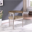 Meridian Furniture Marcello Brown Velvet Dining Chair (Set of 2)