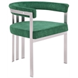 Meridian Furniture Marcello Green Velvet Dining Chair (Set of 2)