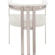 Meridian Furniture Marcello Stone Velvet Dining Chair (Set of 2)