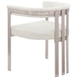 Meridian Furniture Marcello Stone Velvet Dining Chair (Set of 2)