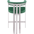 Meridian Furniture Marcello Green Velvet Counter Stool (Set of 2)