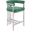 Meridian Furniture Marcello Green Velvet Counter Stool (Set of 2)