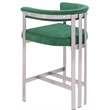 Meridian Furniture Marcello Green Velvet Counter Stool (Set of 2)