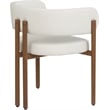 Meridian Furniture Gideon Cream Vegan Leather Dining Chair (Set of 2)