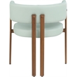 Meridian Furniture Gideon Mint Green Vegan Leather Dining Chair (Set of 2)