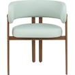 Meridian Furniture Gideon Mint Green Vegan Leather Dining Chair (Set of 2)