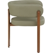 Meridian Furniture Gideon Olive Green Vegan Leather Dining Chair (Set of 2)
