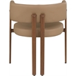 Meridian Furniture Gideon Tan Vegan Leather Dining Chair (Set of 2)