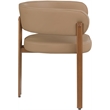 Meridian Furniture Gideon Tan Vegan Leather Dining Chair (Set of 2)