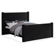 Meridian Furniture Elias Black Velvet Full Bed