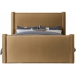 Meridian Furniture Elias Saddle Velvet Full Bed