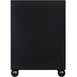 Meridian Furniture Kent Black Solid Ash Wood Chest