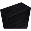 Meridian Furniture Kent Black Solid Ash Wood Chest