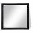 Meridian Furniture Kent Black Mirror