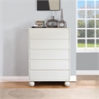 Meridian Furniture Kent Cream Solid Ash Wood Chest