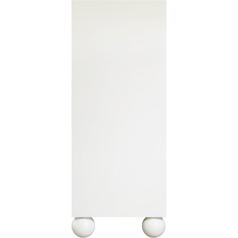 Meridian Furniture Kent Cream Solid Ash Wood Chest