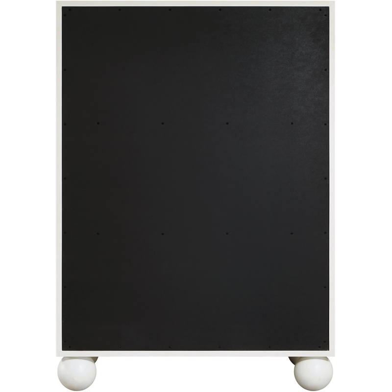 Meridian Furniture Kent Cream Solid Ash Wood Chest