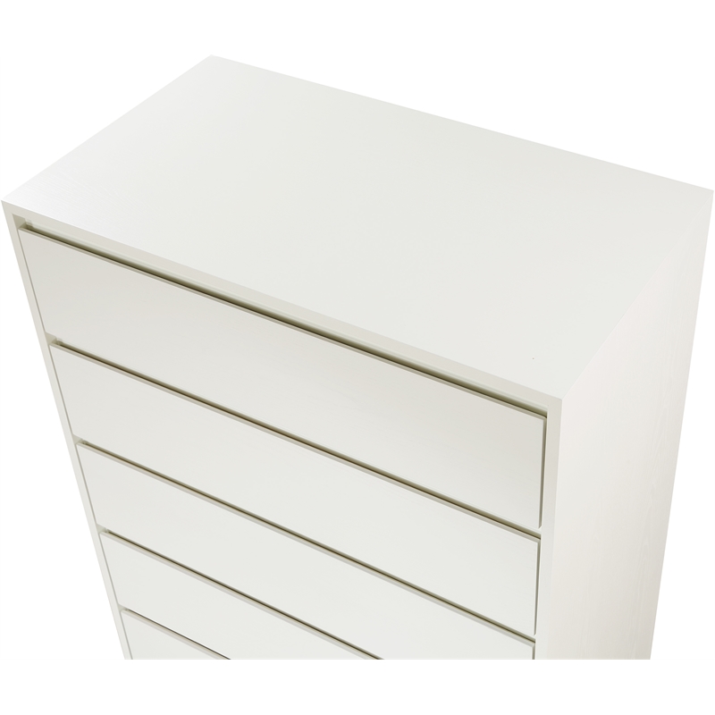Meridian Furniture Kent Cream Solid Ash Wood Chest