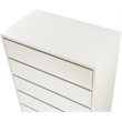 Meridian Furniture Kent Cream Solid Ash Wood Chest