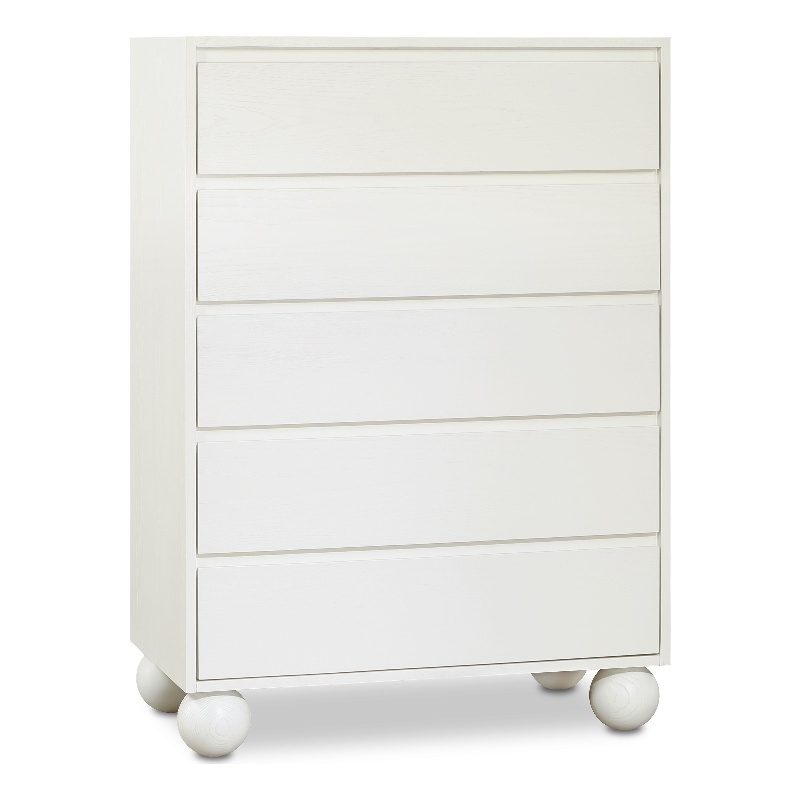 Meridian Furniture Kent Cream Solid Ash Wood Chest