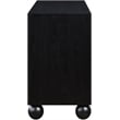 Meridian Furniture Kent Black Solid Ash Wood Dresser