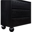 Meridian Furniture Kent Black Solid Ash Wood Dresser