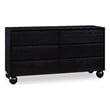 Meridian Furniture Kent Black Solid Ash Wood Dresser
