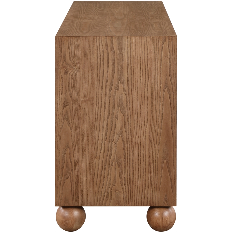 Meridian Furniture Kent Walnut Solid Ash Wood Dresser