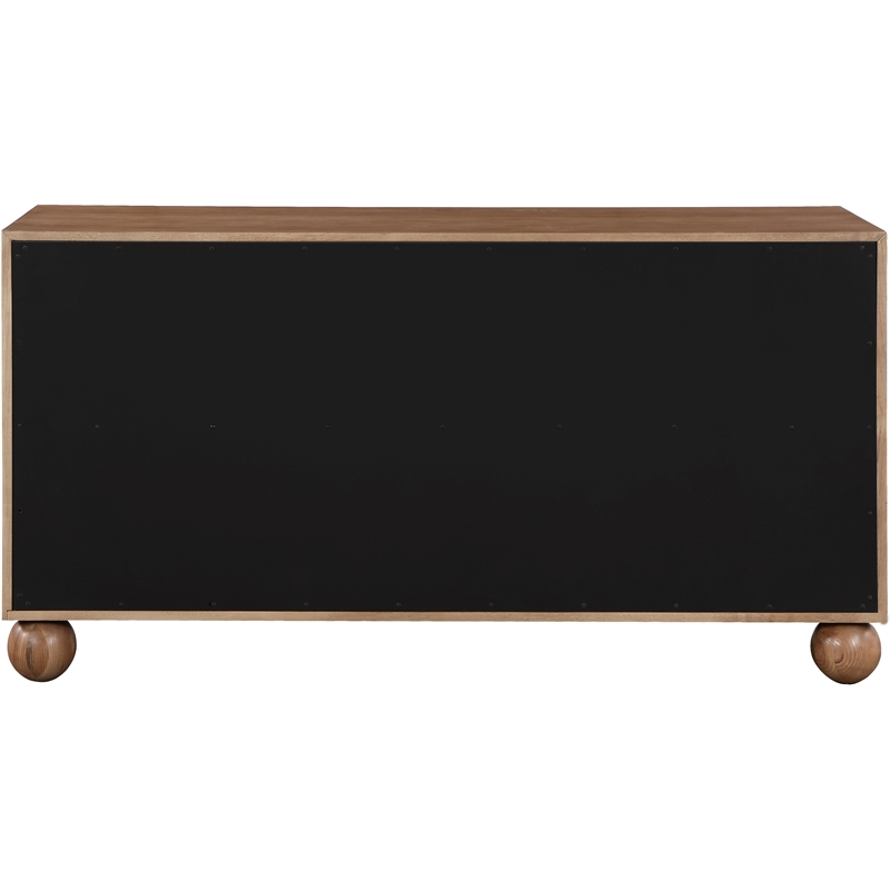 Meridian Furniture Kent Walnut Solid Ash Wood Dresser