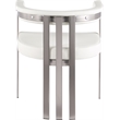 Meridian Furniture Marcello Cream Vegan Leather Dining Chair (Set of 2)