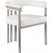Meridian Furniture Marcello Cream Vegan Leather Dining Chair (Set of 2)