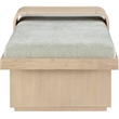 Meridian Furniture Arlington Mint Green Chenille Fabric Bench