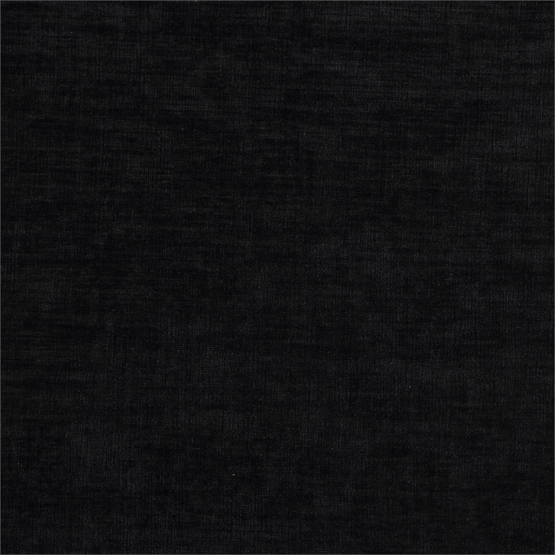 Meridian Furniture Arlington Black Chenille Fabric Bench
