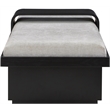 Meridian Furniture Arlington Light Grey Chenille Fabric Bench