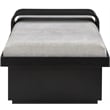 Meridian Furniture Arlington Light Grey Chenille Fabric Bench