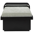 Meridian Furniture Arlington Mint Green Chenille Fabric Bench
