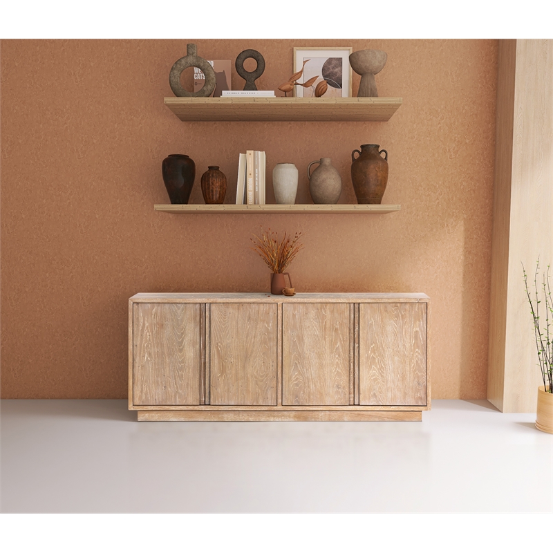 Meridian Furniture Cyrus Natural Oak Sideboard/Buffet
