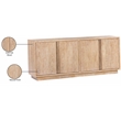 Meridian Furniture Cyrus Natural Oak Sideboard/Buffet