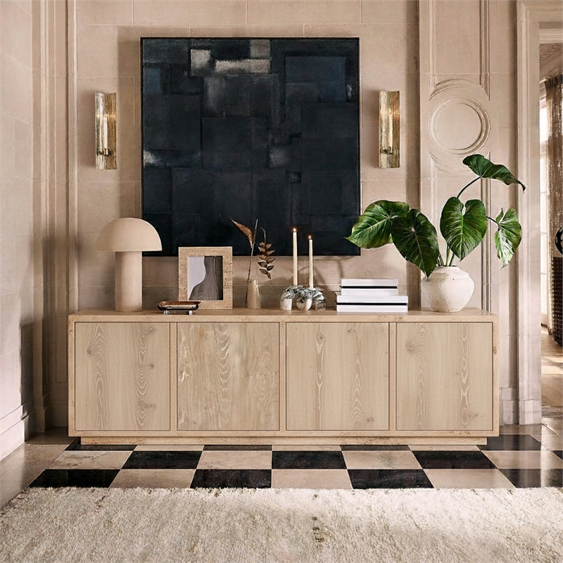 Meridian Furniture Cyrus Natural Oak Sideboard/Buffet