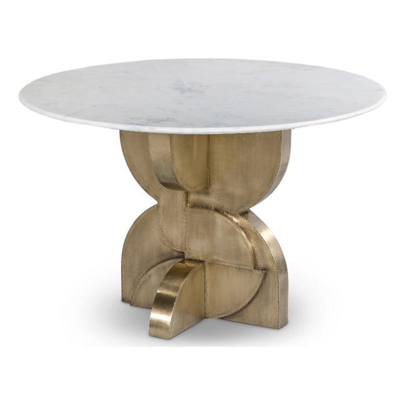 Meridian Furniture Alden White Dining Table