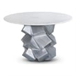 Meridian Furniture Walker White Dining Table