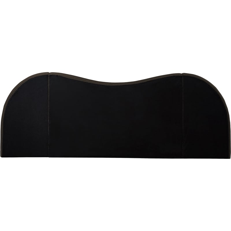 Meridian Furniture Everest Brown Boucle Fabric Queen Bed