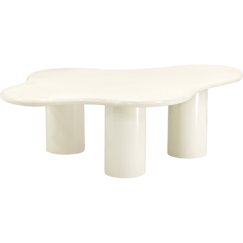 Meridian Furniture Romaine Cream Coffee Table