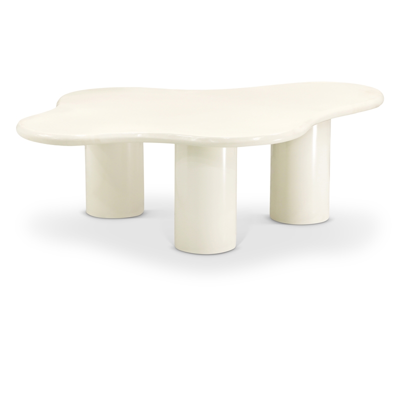 Meridian Furniture Romaine Cream Coffee Table