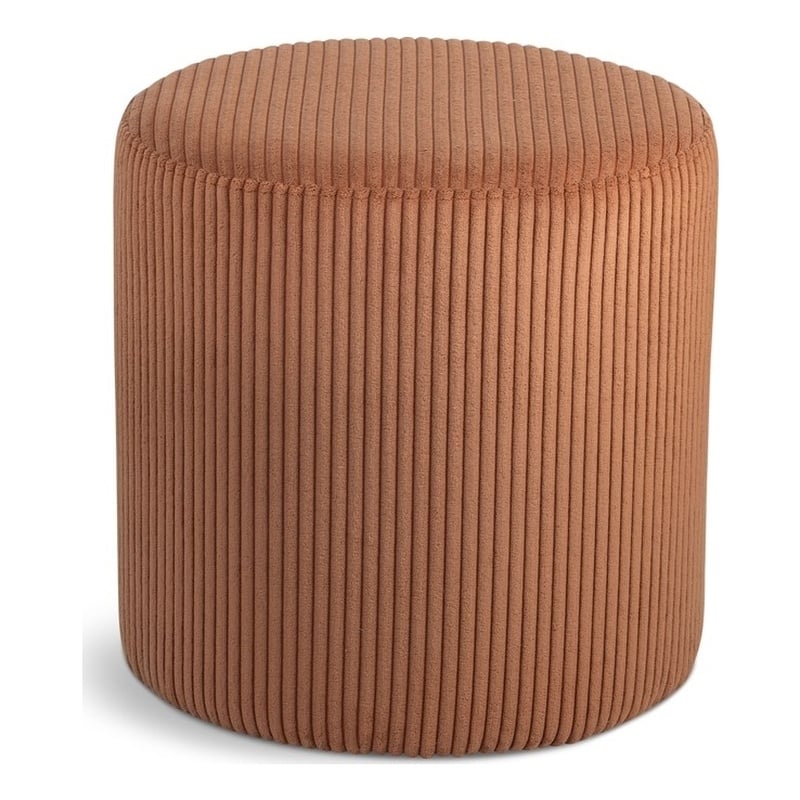 Meridian Furniture Roy Cognac Ottoman/Stool